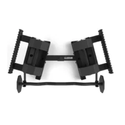 Pack complet avec une paire d'haltères ATX à charge réglable 2 x 36 kg et support de stockage - Barre SZ incluse