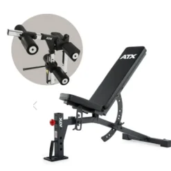 Pack complet Banc de musculation ATX compact réglable - Option leg curl / extension