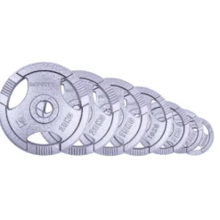 Pack complet de disques de poids olympiques en fonte - 1,25 jusqu'à 25 kg
