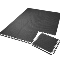 Pack de 12 dalles de sol puzzle en mousse EVA pour home-gym - 3 coloris différents