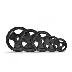 Pack de musculation avec plaques de poids et barre olympique de 220 cm pour entraînement complet- Kit de 120 kg