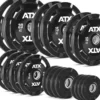 Pack de poids ATX olympiques à poignées revêtement premium 125 kg