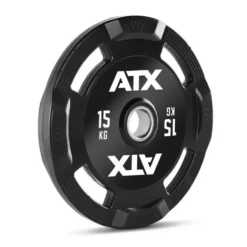 Pack de poids ATX olympiques à poignées revêtement premium 125 kg