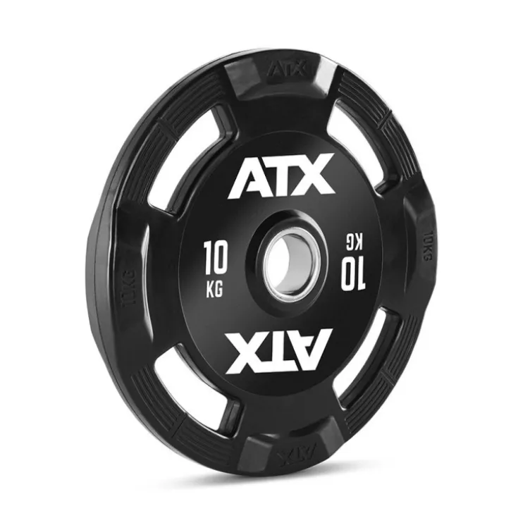 Pack de poids ATX olympiques à poignées revêtement premium 125 kg