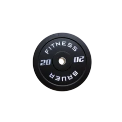 Pack de poids bumper plates 100 kg pour séances de powerlifting