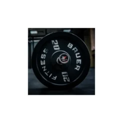 Pack de poids bumper plates 100 kg avec poids de 15 kg et 20 kg