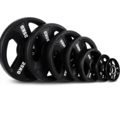Pack de poids Titanium Strength - 60 kg de disques de poids olympiques premium Tri-grip RP60