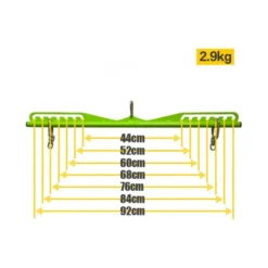 Pack de 8 poignées de tirage ergonomique pour entraînement à la poulie