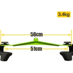 Pack de 8 poignées de tirage ergonomique pour entraînement à la poulie