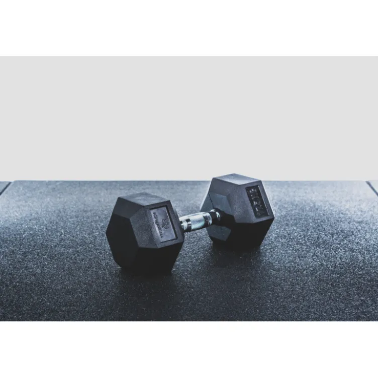 Pack d'haltères hexagonaux avec poignée moletée 2 à 30 kg - 3 choix de pack
