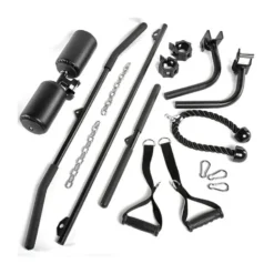 Pack home gym ATX avec station multigym GMX et banc multi-réglable - 80 de poids olympiques avec barre 220 cm