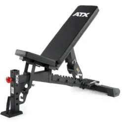 Pack home gym ATX avec station multigym GMX et banc multi-réglable - 80 de poids olympiques avec barre 220 cm