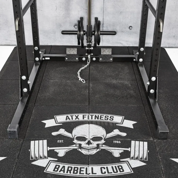 Pack Home-gym Power rack avec poulie et équipements divers pour training de musculation complet - Série 600 ATX Barbell Club Gym