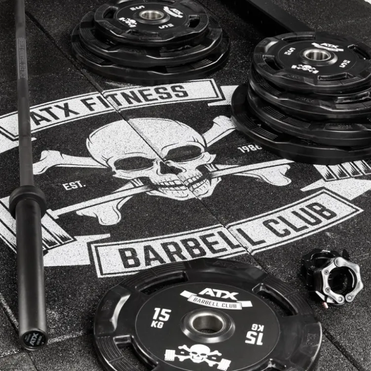 Pack Home-gym Power rack avec poulie et équipements divers pour training de musculation complet - Série 600 ATX Barbell Club Gym