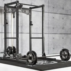 Pack Home-gym Power rack avec poulie et équipements divers pour training de musculation complet - Série 600 ATX Barbell Club Gym