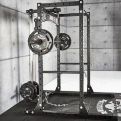 Pack Home-gym Power rack avec poulie et équipements divers pour training de musculation complet - Série 600 ATX Barbell Club Gym