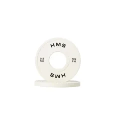 Pack 15 kg de disques de poids fractionnés olympiques en acier recouvert de caoutchouc de haute qualité