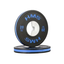 Pack 140 kg de poids olympiques de musculation avec revêtement en caoutchouc pour haltérophilie