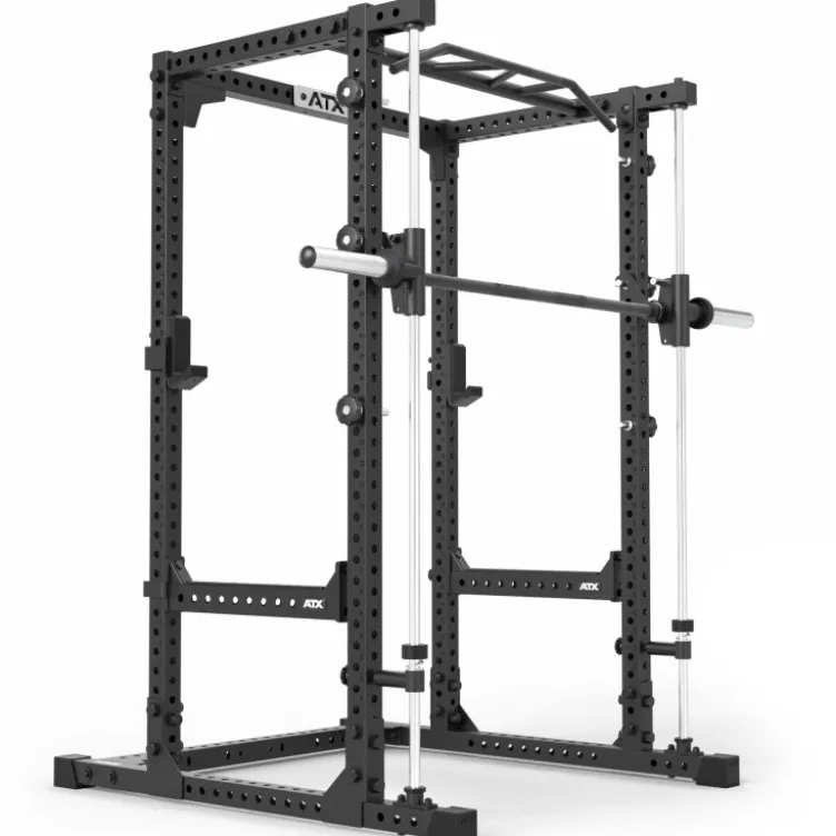 Pack power rack à squat ATX série 600 avec option multipresse - Hauteur 195 ou 215 cm