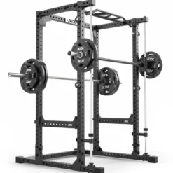 Pack power rack à squat ATX série 600 avec option multipresse - Hauteur 195 ou 215 cm