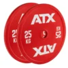 Pack spécial IPF - Barre de Powerlifting - 160 kg de poids de musculation calibrés - Verrou de serrage - ATX