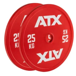 Pack spécial IPF - Barre de Powerlifting - 160 kg de poids de musculation calibrés - Verrou de serrage - ATX