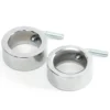 Paire de bagues de serrage pour fixation et verrouillage des disques olympiques 50 mm