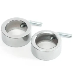 Paire de bagues de serrage pour fixation et verrouillage des disques olympiques 50 mm