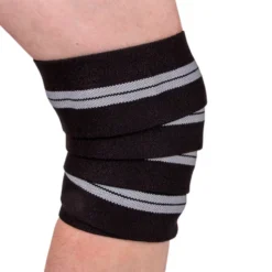 Paire de bandages de protection pour les genoux avec tissu flexible pour la régénération des muscles