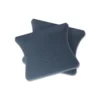 Paire de barres courtes filetées avec 25 kg de plaques de poids en caoutchouc de qualité professionnelle
