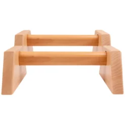 Paire de barres push-up en bois 30 cm / 35 cm ou 40 cm pour exercices de pompes et callisthénie