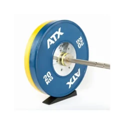 Paire de cales pour chargement et déchargement barre olympique capacité 500 kg