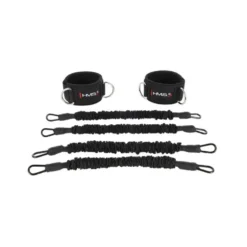 Paire de ceintures de chevilles avec 4 cordes extender - Résistance 4,8 à 7kg