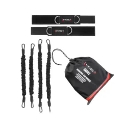 Paire de ceintures de chevilles avec 4 cordes extender - Résistance 4,8 à 7kg
