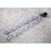 Paire de chaînes de lest en acier 2 x 5 kg - 155 cm de longueur