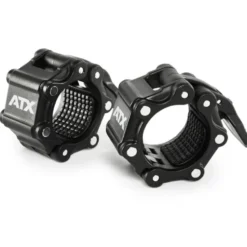Paire de colliers de serrage magnétiques olympiques ATX pour barres de musculation