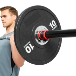 Paire de colliers de serrage pour barre de musculation en homegym