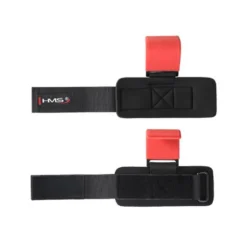 Paire de crochets de tirage pour exercices de soulevé de terre et de rowing avec fermeture velcro