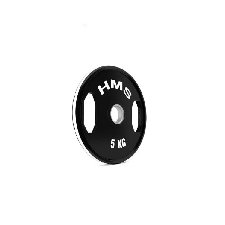 Paire de disques de poids olympiques à poignées de 5 à 25 kg pour exercices de musculation