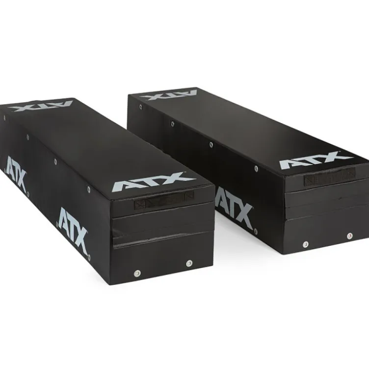 Paire de Drop Block en mousse pour épreuve de Strongman