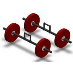 Paire de Farmers Walk pour entraînement de force à capacité de charge 360 kg - FM16 Titanium Strength