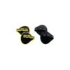 Paire de Grips Pads de protection noir ou jaune avec emplacement des doigts