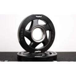 Paire de mini Bumpers Plates de musculation 1,25 kg et 2,5 kg avec diamètre olympique pour entraînement de force