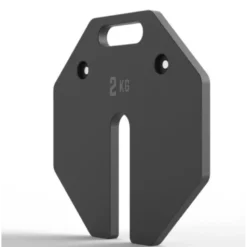 Paire de plaques de poids en acier 2 x 2 kg pour extension de charge Octa Dumbells ATX - Progression possible jusqu'à 65 kg