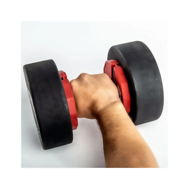 Paire de poids additionnels à fixer sur barre de musculation haltères ou kettelbell