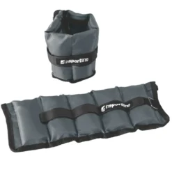 Paire de poids pondérés et lestés pour poignets et chevilles réglables pour fitness - 2 x 1 kg ou 2 x 2 kg