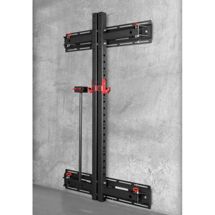 Paire de rails de montage pour half rack mural et pliable