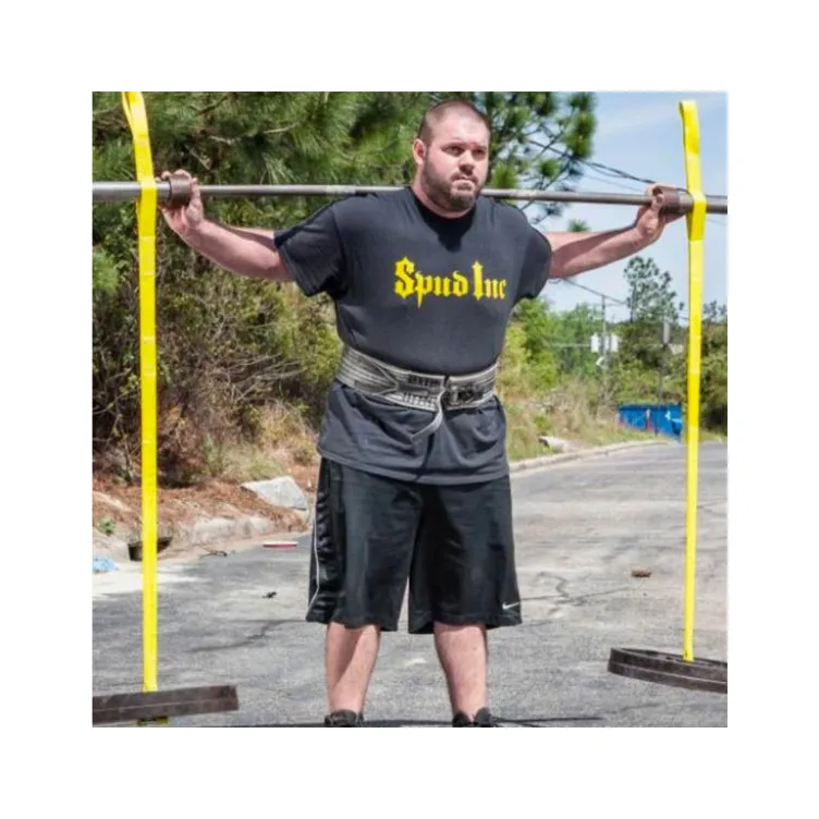 Paire de sangles Yoke pour entraînement de Strongman sur tous types de barres