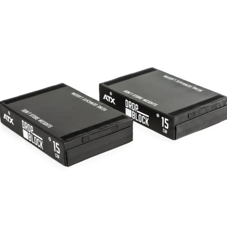 Paire de Soft Block en mousse 15 cm empilable pour épreuve de Strongman