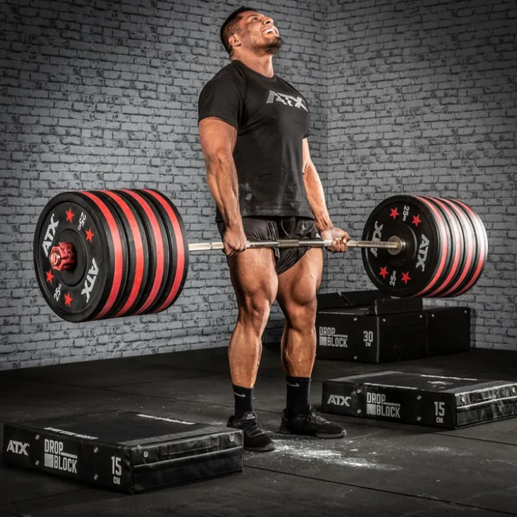 Paire de Soft Block en mousse 15 cm empilable pour épreuve de Strongman